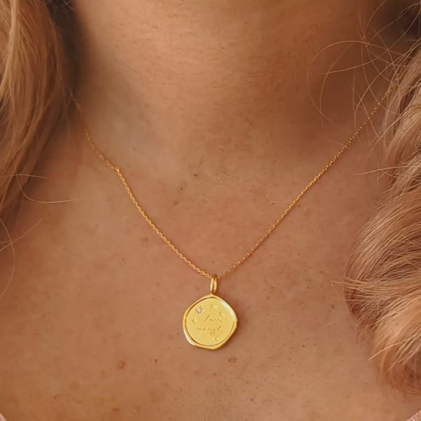 Same Dress Different Bodies I Am Enough Necklace