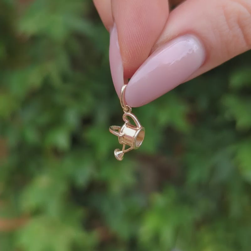Lydia Millen Evergreen Watering Can Charm
