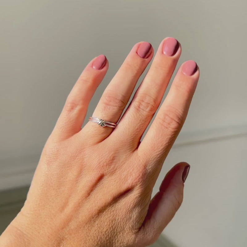 Zoe sugg intentions strength ring in silver