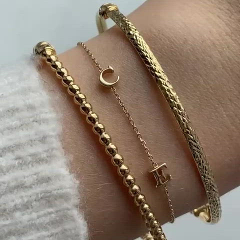 Custom Made Initial Bracelet