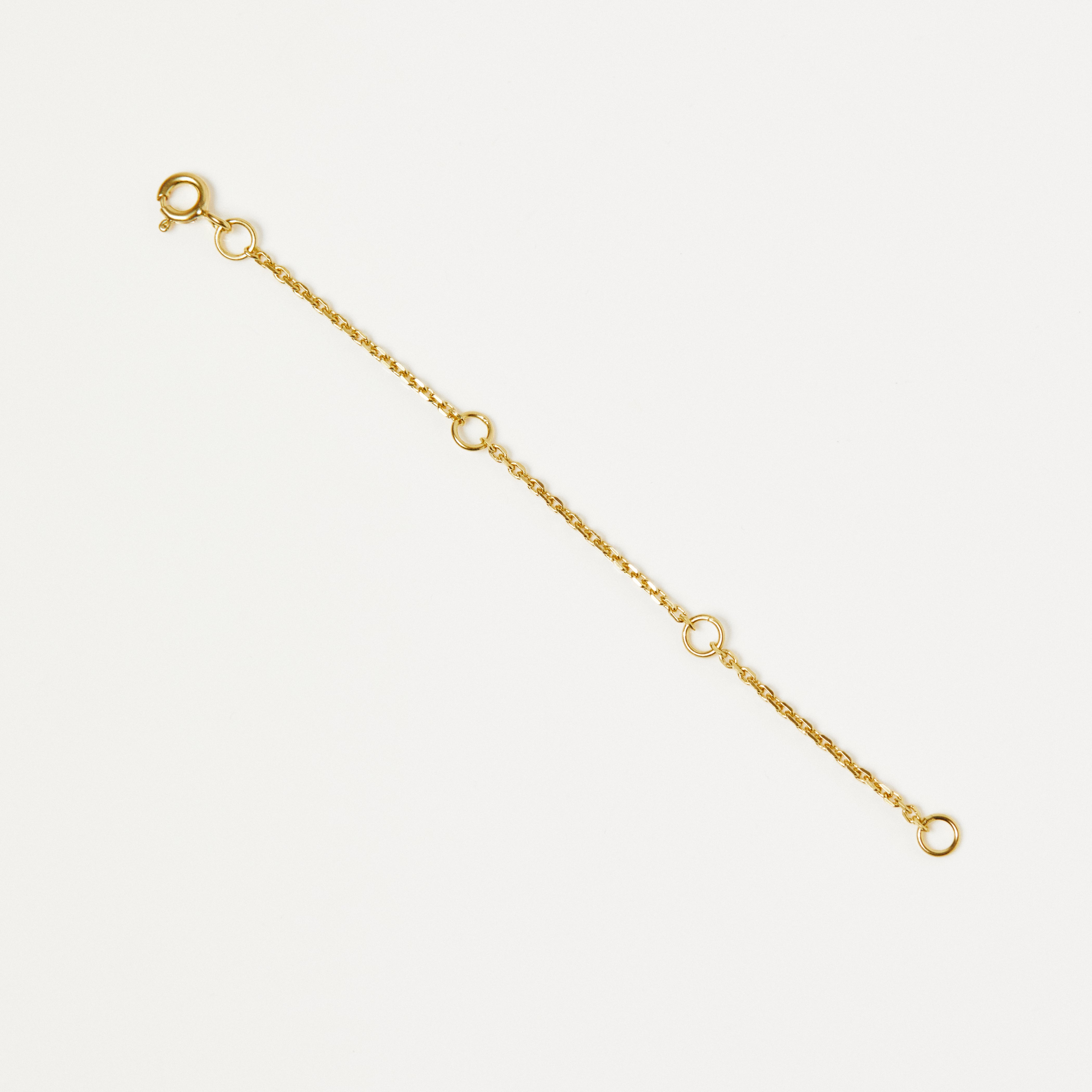 14k Gold Filled 3mm Necklace Extender Chain – Nostrand Jewelry