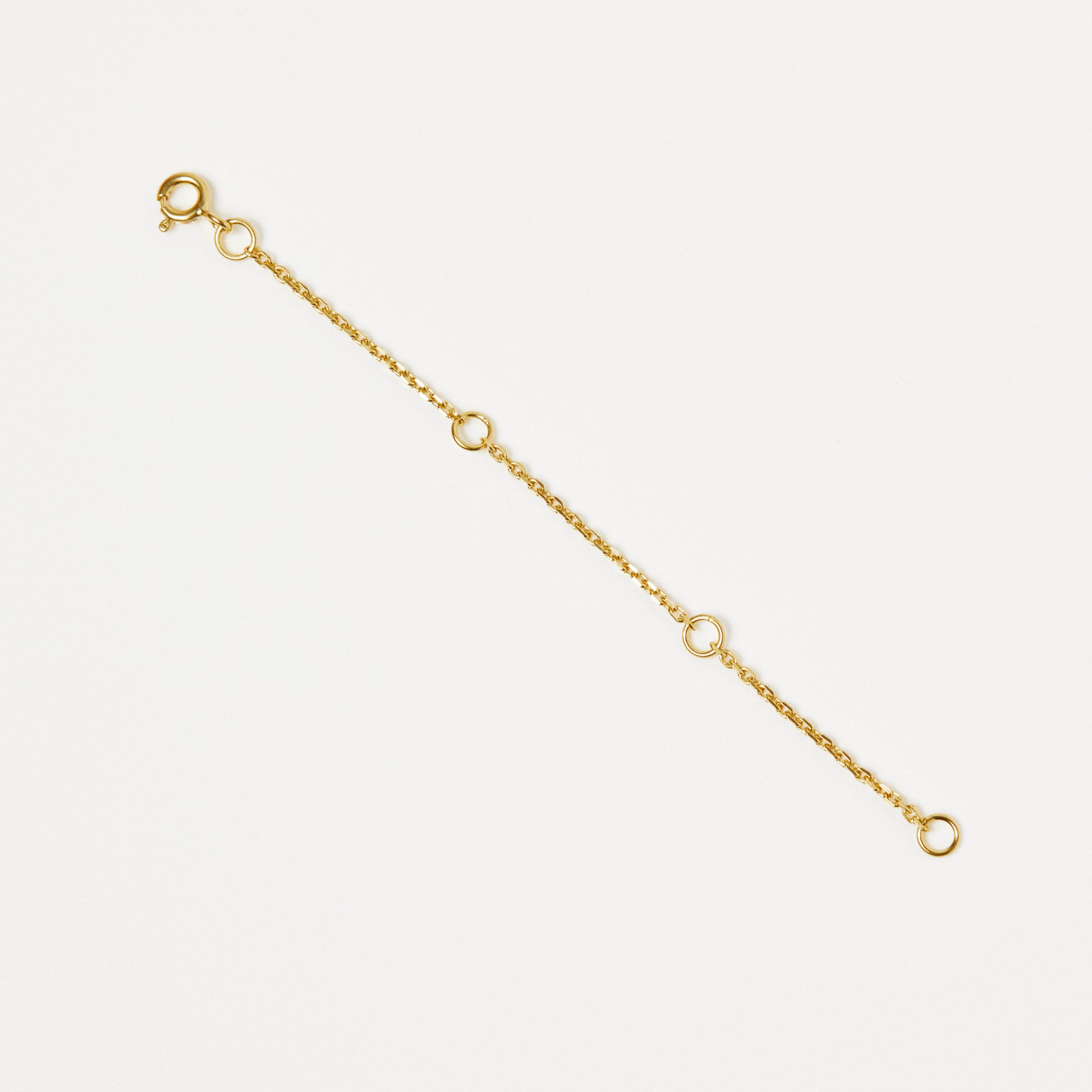 Gold Necklace Extenders,14K Gold Chain Extenders with Round Clasp, Durable Plated Gold Necklace Extenders,14K Gold Chain Extenders with Round Clasp, Durable Plated