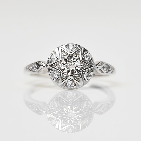 Stunning Sterling silver rings crafted by Carrie Elizabeth Jewellery 