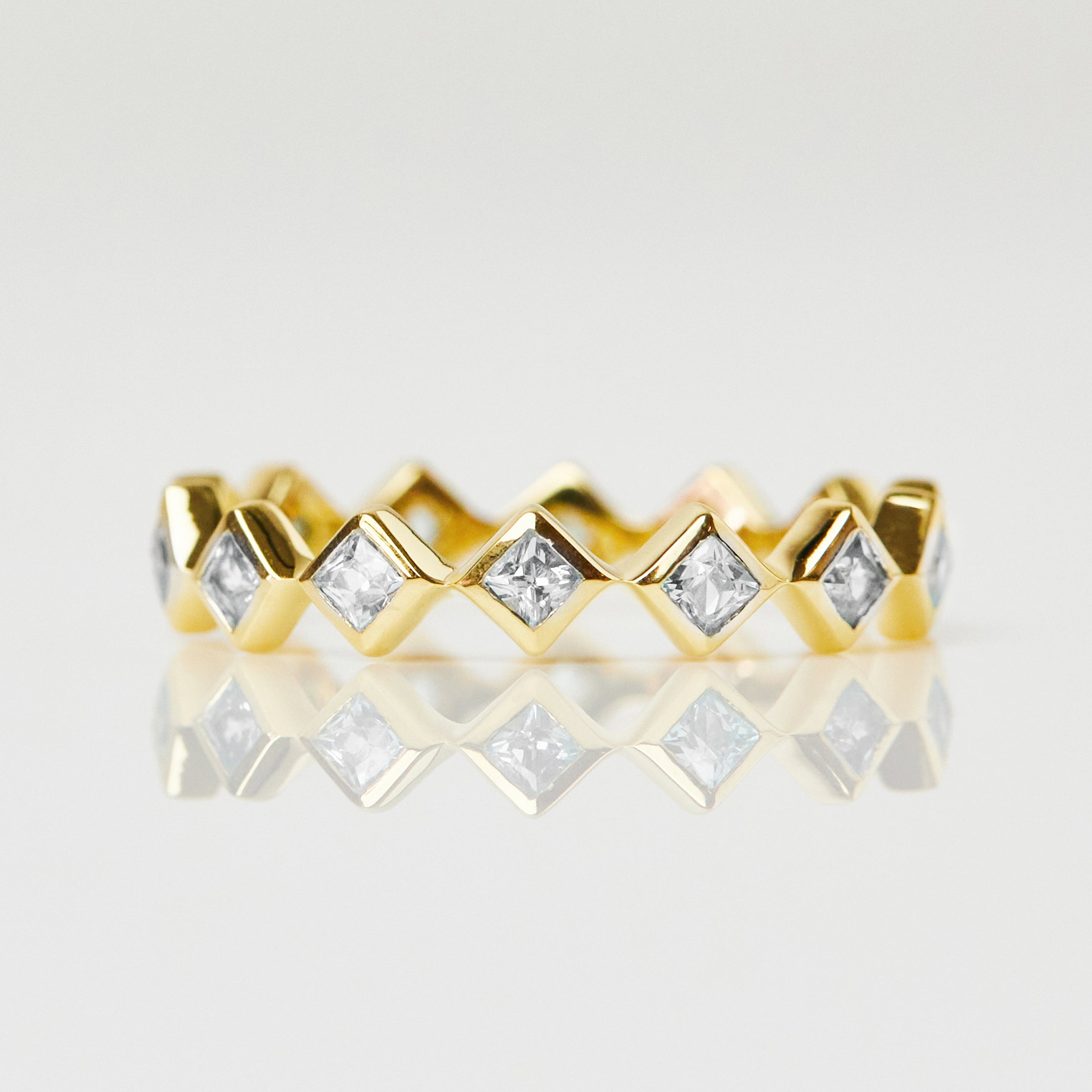 April birthstone ring