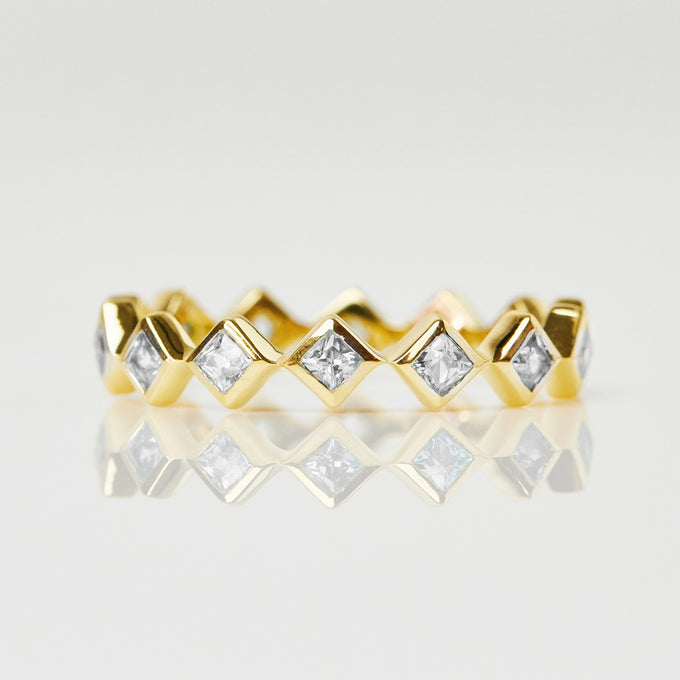 April birthstone ring