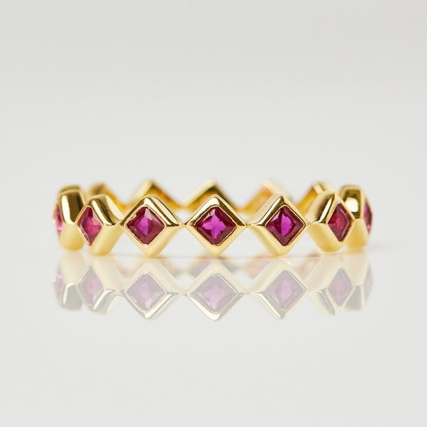 July birthstone ring