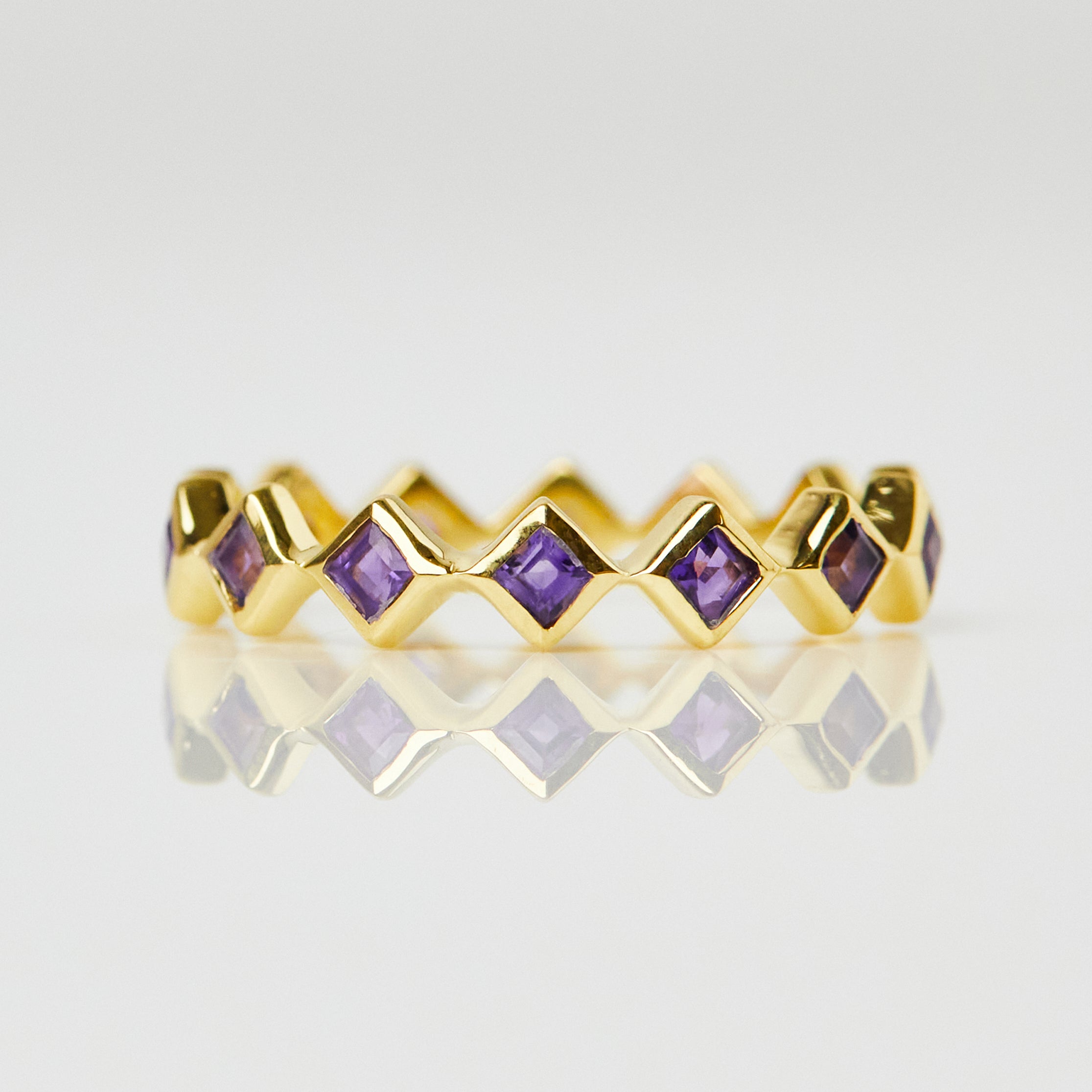 February birthstone ring