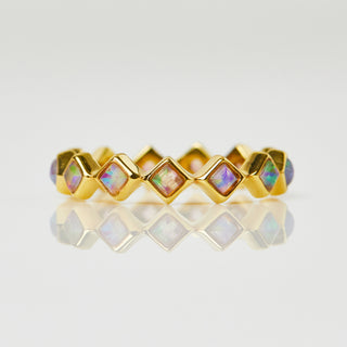October birthstone ring