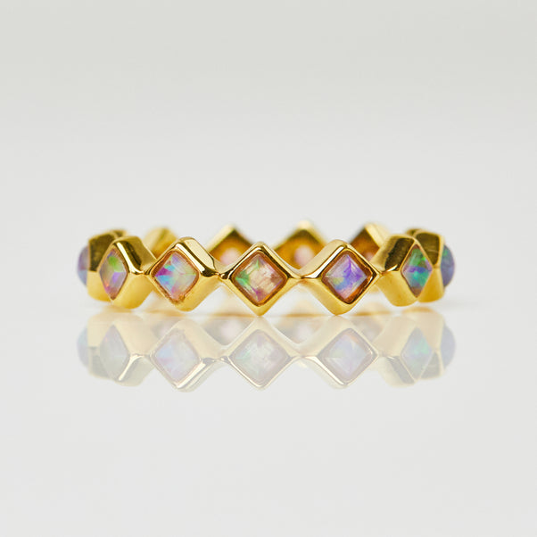 October birthstone ring