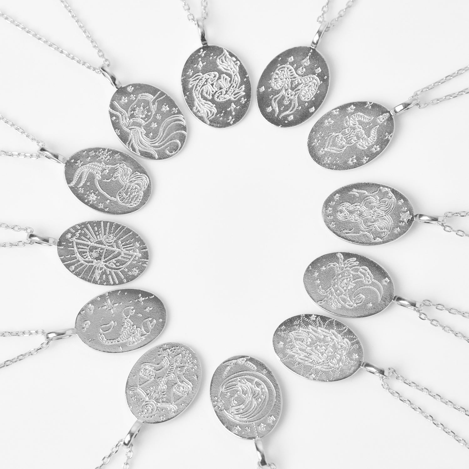 Gorgeous Sterling silver necklaces crafted by Carrie Elizabeth Jewellery 