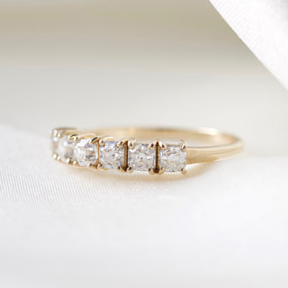 Carrie elizabeth Moissanite and ring in 14k solid gold