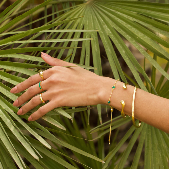 Dainty Semi Precious Birthstone Bracelet