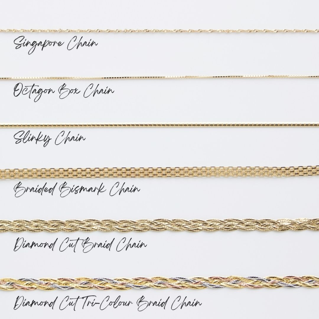 Braided Bismark Chain Necklace
