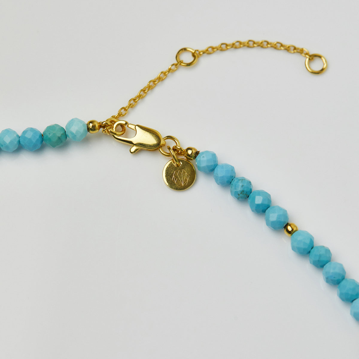 carrie elizabeth turquoise beaded opal necklace