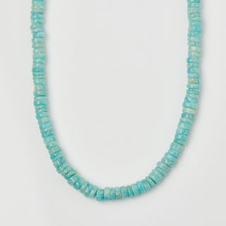 carrie elizabeth statement tyre amazonite beaded necklace 