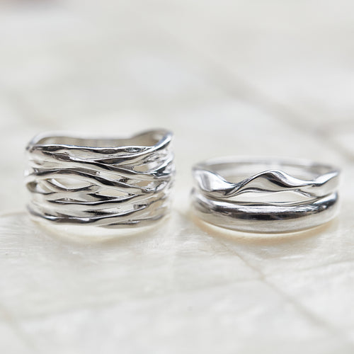 Sterling Silver Plated Midas Twist Ring – Carrie Elizabeth