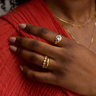 Carrie Elizabeth Midas Dome Ring