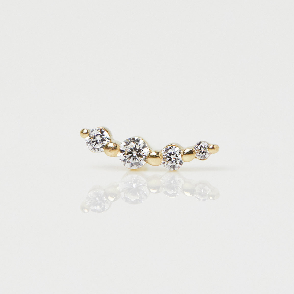 Shooting Star Climber Stud Earring