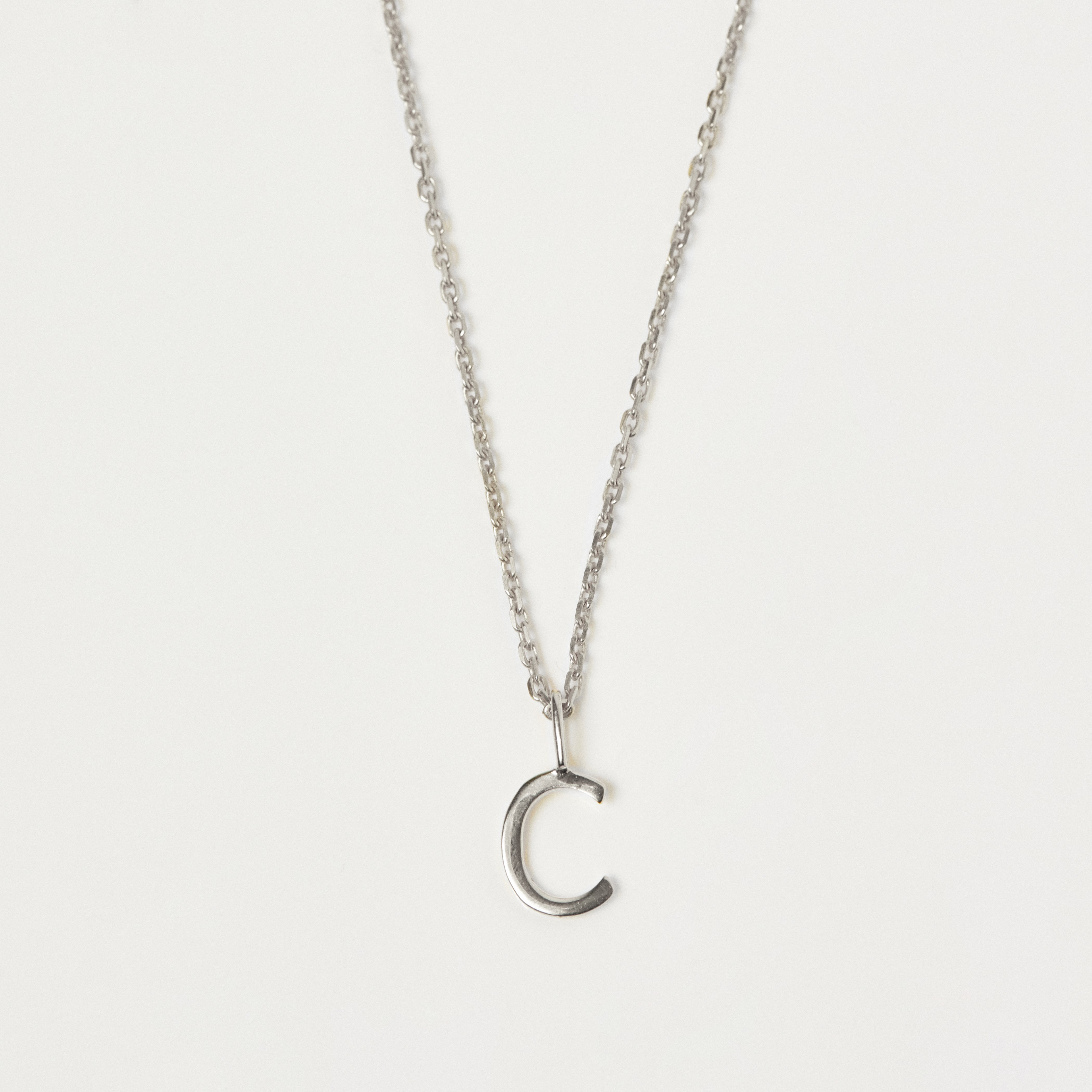 Our Family Scrabble Tile Initial Necklace - The Vintage Pearl