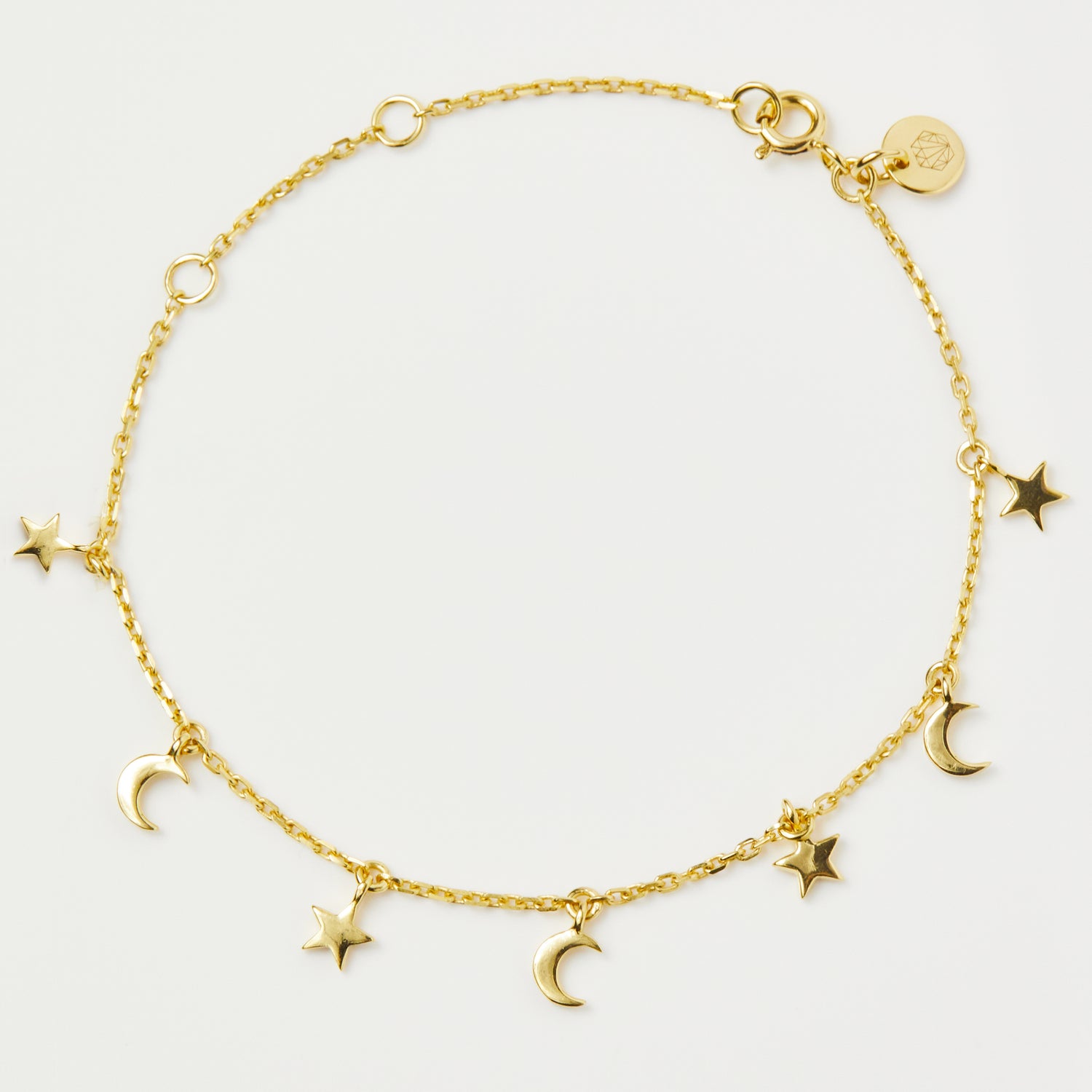 White Gold Charm Bracelet | Kailis Jewellery