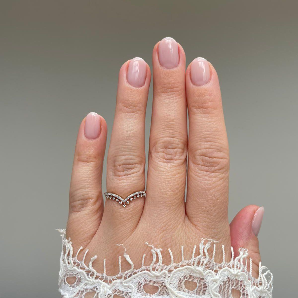 Tiara Diamond Band In 14k Solid Yellow Gold - Ring - Carrie Elizabeth