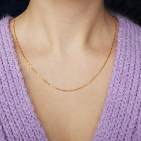 Chain in Gold Vermeil Necklace Malya 