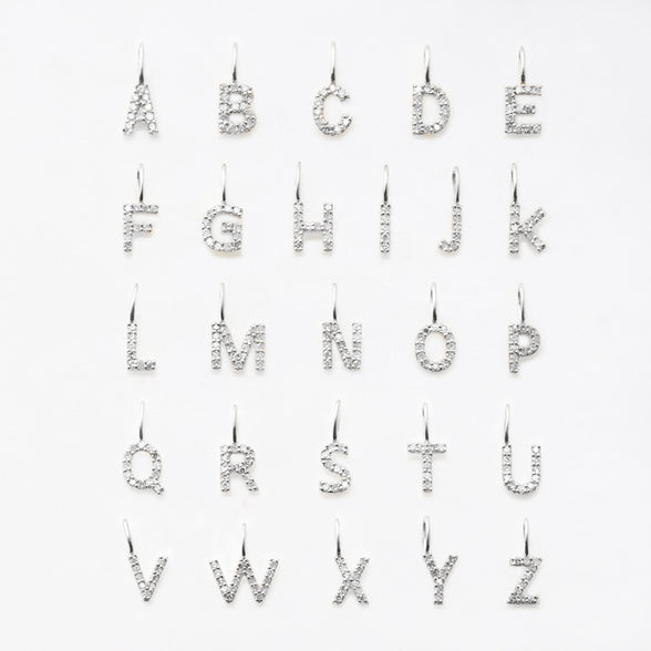 Diamond Initial Charm